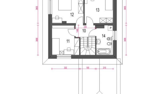 Готовый проект дома DD1418