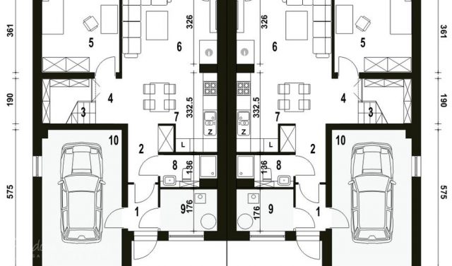 Готовый проект дома DD1453