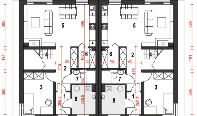 Готовый проект дома DD1527