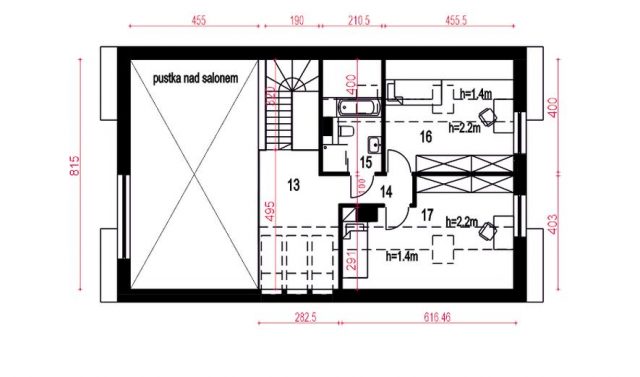 Готовый проект дома DD1668