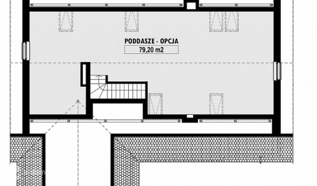 Готовый проект дома E-184