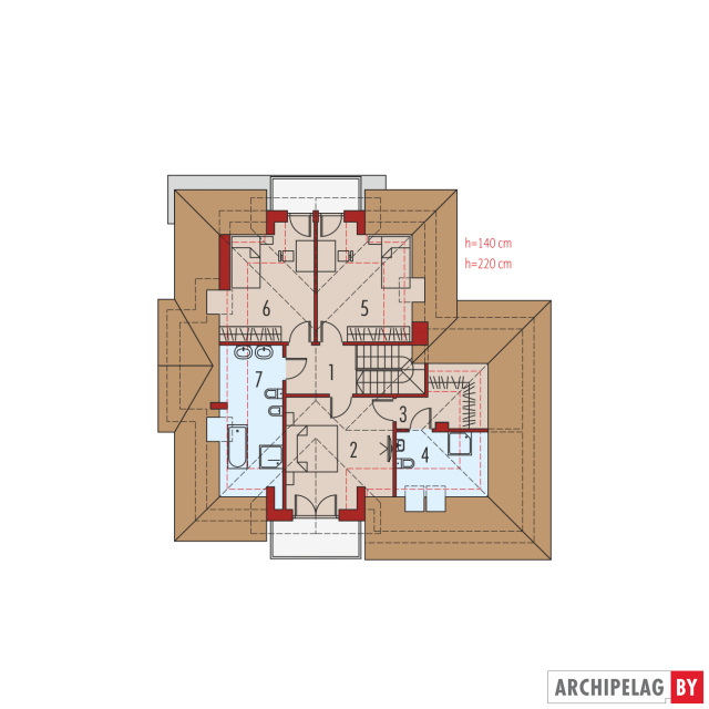 Проект дома Амира (Г1)